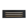 WAC Aluminum Surface Mounted Step Light 4W 3000K LED 9 in. Black Finish