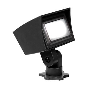 WAC Lighting Mini Flood Light Black 1W LED 2700K