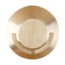 WAC Lighting Surface Indicator Single Direct Brass 2 in. LED 2700K