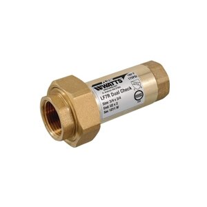 Watts LF7RU2-2 3/4 in. DUAL CHECK VALVE LEAD FREE WATTS