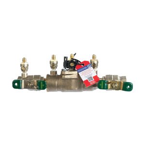 Watts LF007M3 Double Check Assembly w/ Ball Valves 3/4 in. Lead Free Bronze w/ Freeze Sensing Capability (Requires Connection Kit)