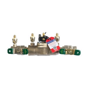 Watts 007M3 Double Check Assembly w/ Ball Valves 3/4 in. Bronze w/ Freeze Sensing Capability (Requires Connection Kit)