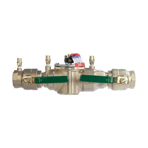Watts 007M1 Double Check Assembly w/ Ball Valves 2 in. Bronze w/ Freeze Sensing Capability (Requires Connection Kit)