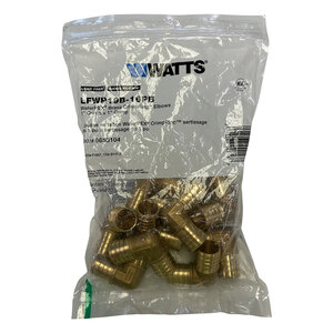 PEX CrimpRing Elbow Brass 1 in. CF x 1 in. CF (Bag of 10)