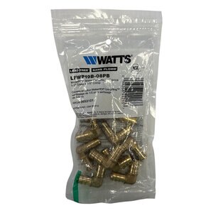 PEX CrimpRing Elbow Brass 1/2 in. CF x 1/2 in. CF (Bag of 10)
