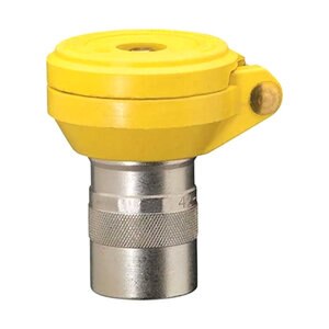 Weathermatic Nelson 1 in. NPT Quick Coupling Valve with Yellow Locking Cover