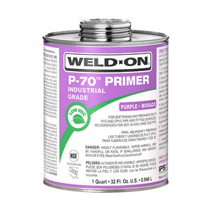 Weld-On Qt PVC Clear Primer 074342