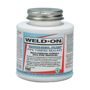 Weld-On 1/4 pt. WHITE SEAL EX HVY DUTY TEFLON JOINT COMP