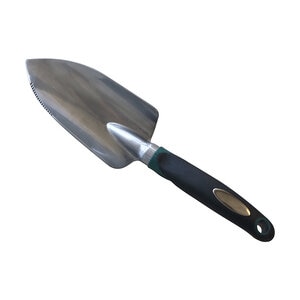 Zenport 15308B Aluminum Digging Trowel, Ergonomic Cushion Grip