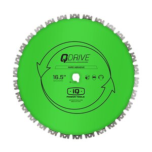 iQ IQ Power Tools 16.5 in. Q-Drive M Segment Aggressive Aggregate Blade