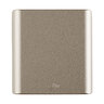 In-lite Ace Up-Down Silver Wall Fixture 100-230v Warm White 8.5w