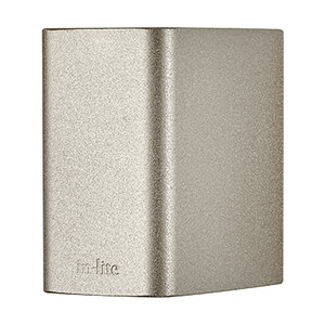 In-lite Ace Down Rose Silver Wall Fixture 3w 3000k 173 Lumen
