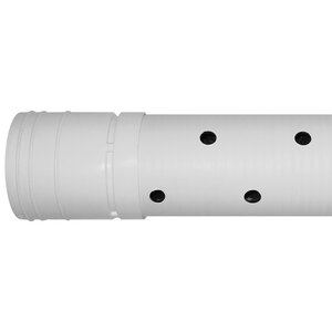 ADS Triple Wall Pipe 2 Hole 4 in. x 10 ft.