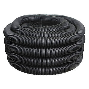 6 in. Single Wall Perforated HDPE Corrigated Pipe