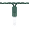 American Lighting 5MM LED Light Strand 50 Bulb.s 25 ft. Ultra Warm White Green Wire 6 in. Spacing