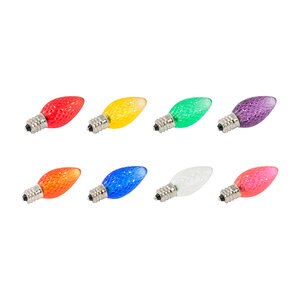 American Lighting Premium C7 LED Faceted Lens 0.35W Assorted