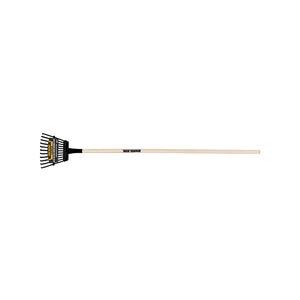 True Temper RAKE,SHRUB,8 IN,SUPERFLEX,w/WOOD,HDL