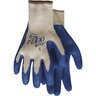 Flexi Grip Blue Latex Palm String Knit Glove - Medium