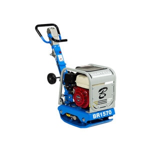 Bartell Global Bartell Reversible Plate Compactor 14 in. (35cm) x 19 in. (48cm) Plate, GX160 Honda, 3,454 lbs/1,570 kg center. force