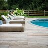 Belgard Mirage Noon Unico Bullnose Honey 13 in. X 24 in. x 3/4 in. (120 pc./pallet)