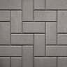 Belgard Holland Stone Paver Charcoal 4 in. x 8 in. 60 mm (120 sq. ft./pallet)