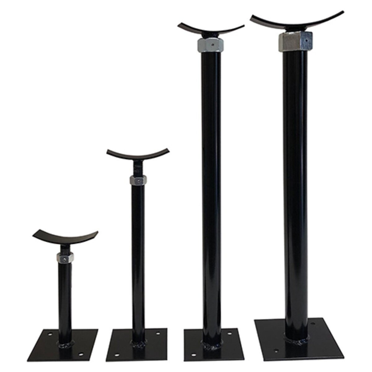 GuardShack BlackJack Adjustable Pipe Supports for 2-1/2 in. - 4 in ...