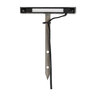 Brilliance Tee Wall Washer Ground Spike Light Black Brass Finish 1.5W 2700K 180 Degree LED Light Bar