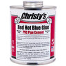 Christy's Red Hot Blue PVC Cement Low VOC Medium Body 1 pt.