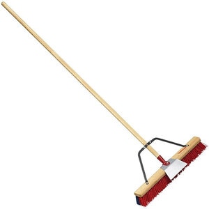 24 Push Broom 2 Bristles Cor