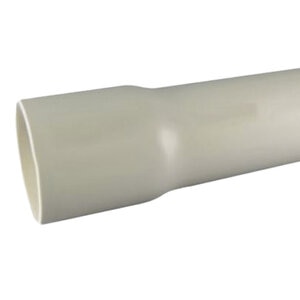 PVC Pipe 1/2 in. x 20 ft. Schedule 40 Bell End