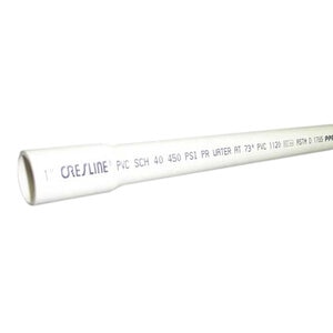 Schedule 40 2-1/2 in. PVC Pipe Bell End