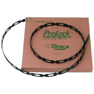 Dimex Prolock Tree Tie Poly Chain Lock Black 1/2 in. x 100 ft.