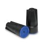 King 50 Pc Canister Black/Blue Connectors