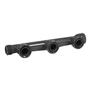 Dura 1 in. x 1 in. x 1 in. MULTI-PORT 3 Outlet SWIVEL X MIPT X SWIVEL