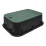 Dura 15X21X6 BOX w/LED GRN/GRN DURA