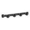 Dura 1 in. x 1 in. x 1 in. MULTI-PORT 4 Outlet SWIVEL X MIPT X SWIVEL