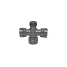 Dura 1 in. x 1 in. x 1 in. x 1 in. Cross Swivel X MIPT X Swivel Dura