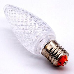 Equipt Holiday C9 Faceted Bulb Warm White LED (Sold by the Bag)