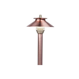 FX PL Path Light Flat Black No Lamp 18 in. Riser