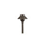 FX TM Path Light Flat Black No Lamp 18 in. Riser