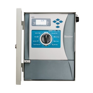 Hunter ICC2 8 Station Base Model, Gray Metal Wall Mount, Outdoor