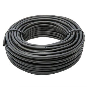Hunter 1/4 in. x 100 ft. .5GPH 6 in. Spacing Black