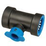 1 Bl X 1/2 Blr Tee 100# Blu-Lock Hydrorain