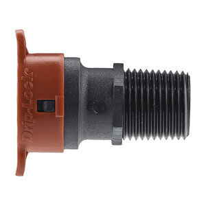 Hydro-Rain 1/2 in. Male Pipe Thread x 1/2 in. Drip- Lock 2.0 Universal Adapter