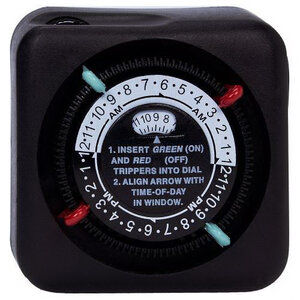 Intermatic Heavy-duty outdoor mechanical plug-in timer