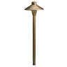 Kichler 6.75 in. Path Light Centennial Brass 12V Bi-Pin No Lamp