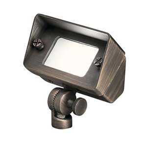Kichler 15476 Mini Wall Wash Flood Light Centennial Brass No Lamp