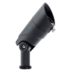 Kichler VLO Adjustable Lumen Small Accent BKT 35 Degree Flood 3000K
