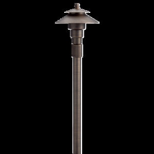 Kichler Centennial Brass Path Adjustable Height Small No Lamp