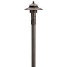 Kichler Centennial Brass Path Adjustable Height Small No Lamp